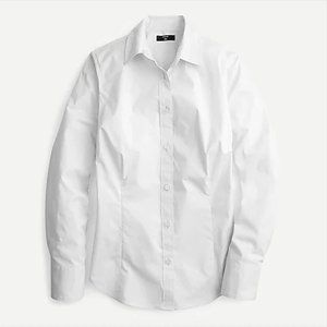 NWT J Crew Curvy Fit Button Up sz 10